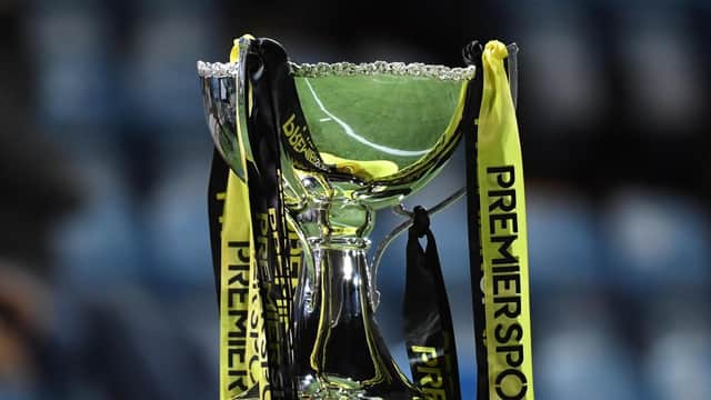 The Premier Sports Cup trophy (Photo: Ross McDonald/SNS Group)