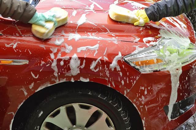 The car wash business is struggling and is urging motorists to use the service or they could lose it for good
(Picture Paul McSherry, National World)
