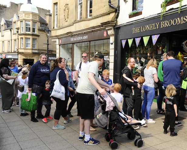 The Lonely Broomstick, which recently celebrated its second year on Falkirk High Street, features in a series aired to more than five million viewers in Hong Kong.  (Pic: Alan Murray)