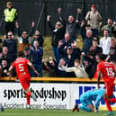 Falkirk's trip to Alloa Athletic will be shown live on BBC Alba; the Bairns chalked up a 4-1 win last time out at the Indodrill Stadium (Photo: Michael Gillen)