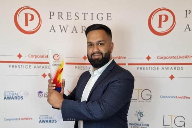 Zain Farid picks up the firm's Prestige award