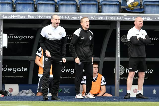 Derek Ure was frustrated his side could not capitalise on several good opportunities in the match