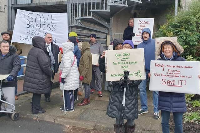 Campaigners made their feelings clear ahead of the council meeting on January 31, but the decision to close the centre was carried with 15 votes to 13.