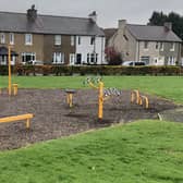 The outdoor gym in Torphichen which Cllr Borrowman said has barely a mark on it.