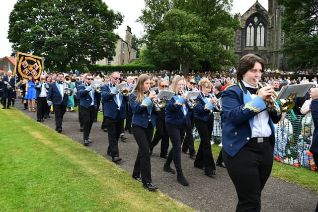 Kinneil Band will play in the Glebe Park bandstand. (Pic: Michael Gillen)
