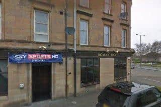 Buchanan attacked a police officer in The Roman Bar, Main Street, Camelon