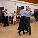 Gordon Cree's pop-up ballroom mobile tea dance came to Falkirk's Trinity Church Hall in October.