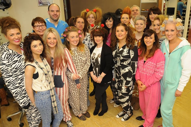 Renella's staff dressed up in their pyjamas and baked cakes in 2013.