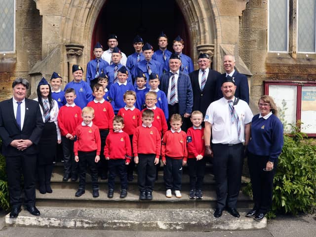 8th Falkirk Company of The Boys' Brigade held their centenary parade and service on June 12 - one year late due to the pandemic.