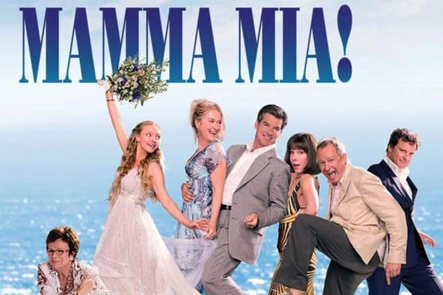 Bryan opted for Mamma Mia as this year's Maggie's movie night.