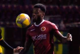 Botti Biabi gave Stenhousemuir the lead early on but Queen's Park fought back for a 3-1 win