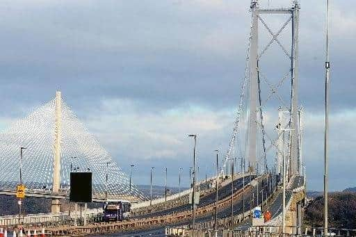 The Forth Road Bridge. Picture: Lisa Ferguson