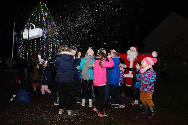 Last year Slamannan had a Christmas lights switch on for the first time in 20 years and this year's event is going to be even bigger and better