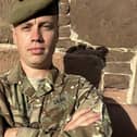 Corporal Christopher Dean, from Falkirk, features on the new series Soldier which airs its first episode on BBC One on Thursday, October 5. Pic: Contributed