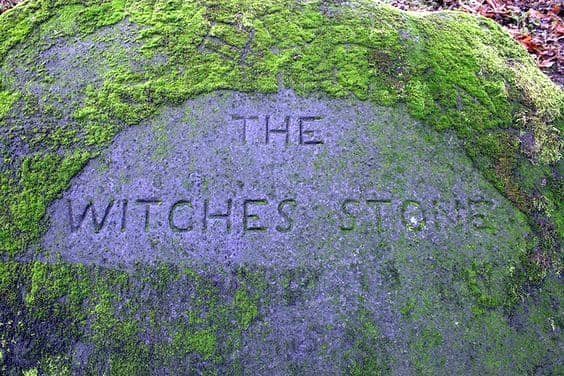The Witches Stone at Carriden