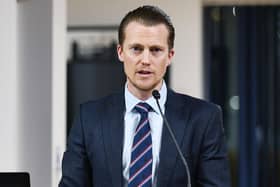 Falkirk chief executive Jamie Swinney says that the Scottish Premiership club are now strengthening its non-football staff (Photo: Michael Gillen)