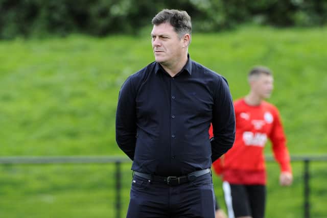 Dunipace boss Danny Smith says his side are taking it one game at a time (Photo: Alan Murray)