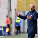 Paul Sheerin was angry that his team conceded a late equaliser (Pictures Michael Gillen)