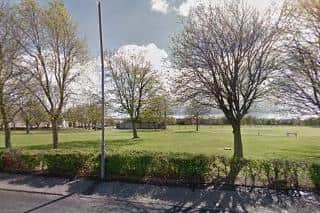 Police are now investigating a report of an attack near the pavilion in Grangemouth's Zetland Park