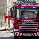 Pic: Lisa Ferguson




Firefighters attend a fire on George IV Bridge. The fire started early hours of this morning





Fire crews have been tackling a large blaze which broke out at Edinburgh's George IV Bridge.



Police Scotland closed several roads in the city's old town on Tuesday morning and said officers were assisting the Scottish Fire and Rescue Service .



The alarm was raised shortly after 6am by a cleaner at Edinburgh's Elephant House cafe - where JK Rowling penned her first Harry Potter book.



It is believed the fire started in the Patisserie Valerie cafe next door.



Elephant House owner David Taylor, said the fire had not spread to the building, but it had suffered smoke and water damage.