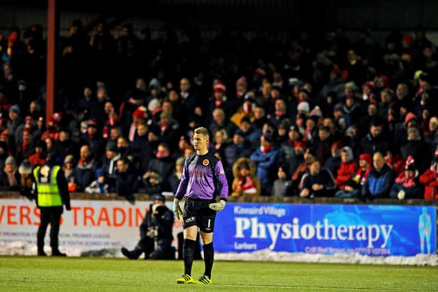 Smith played in last year's cup clashes with Aberdeen. Picture: Michael Gillen.