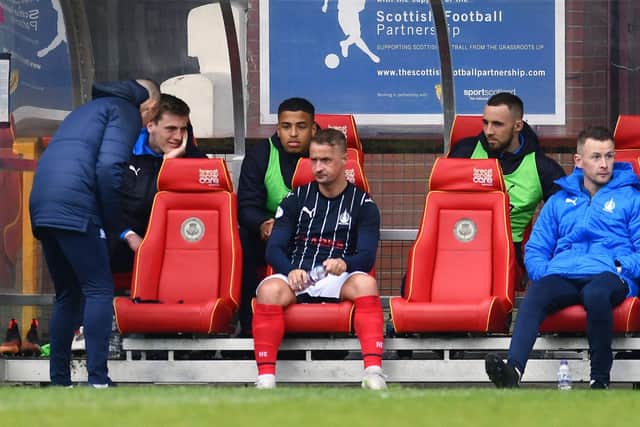 The 22-time Scotland cap is on the hunt for a new club after leaving the Bairns