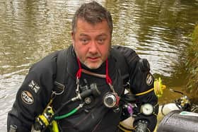 Alan Purcell will be cave diving in Spain later his year to raise funds for Maggie's cancer centres (Picture: Submitted)