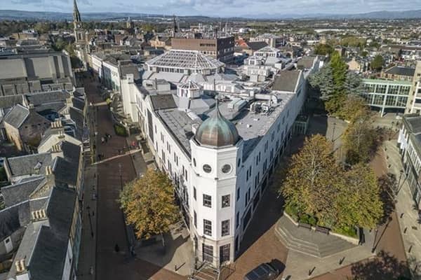 Callendar Square will soon be demolished to make way for the new town hall. Pic: Falkirk Council