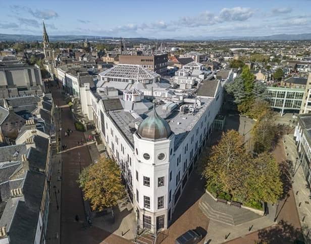 Callendar Square will soon be demolished to make way for the new town hall. Pic: Falkirk Council