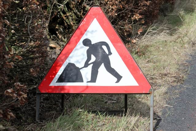 Roadworks may affect your journeys next week