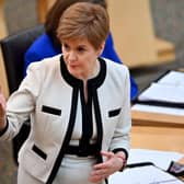 First Minister Nicola Sturgeon is set to announce a fresh round of coronavirus restrictions for Scotland in a statement to the Scottish Parliament this afternoon. (Photo by Jeff J Mitchell - Pool/Getty Images)