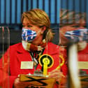 Michelle Thomson at the Falkirk East count (Pic: Michael Gillen)