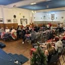 The Community Christmas dinner organised by the Merrilees family which took place in the Masonic Hall in Grahams Road, Falkirk in 2023. Pic: Contributed