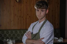 Chef Nathan Strachan from Falkirk