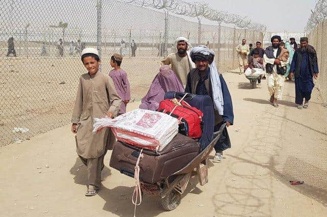 Thousands of Afghans have fled their country in recent weeks. Photo: Getty Images.