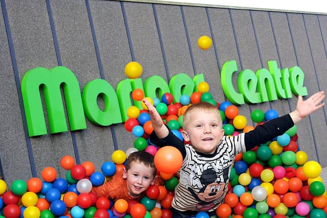 The Mariner Centre ball pool was the only pool open to the public in the Camelon facility this morning