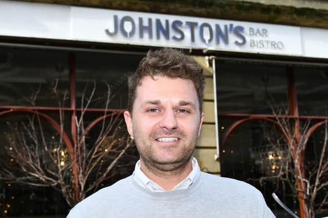 Chris Johnston and the team at the Lint Riggs bistro are looking to open up again on Thursday