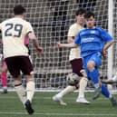 Bo'ness United sealed a 4-3 win over Hearts B to move up into seventh (Photo: Alan Murray)