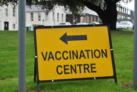 More than two in five teenagers in Falkirk have had two Covid-19 vaccinations latest figures reveal.  Pic: Michael Gillen.