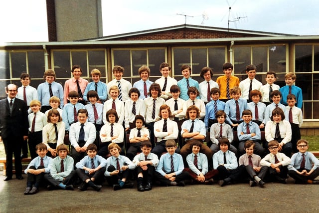 This time it's the turn of the boys to be photographed.