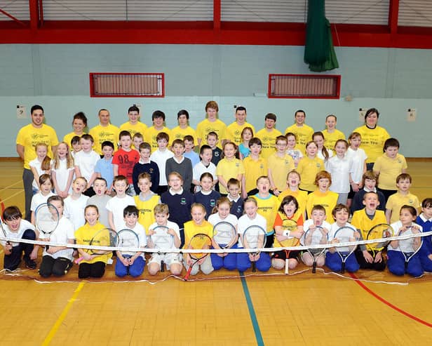 Schools tennis tournament by Active Schools.