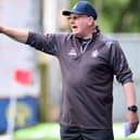 John McGlynn has been providing an update on his squad ahead of the resumption of competitive football this weekend (Pic by Michael Gillen)