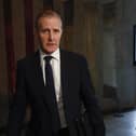 Health Secretary Michael Matheson leaves the Scottish Parliament chamber. Pic: J Mitchell/Getty Images