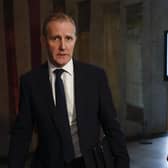 Health Secretary Michael Matheson leaves the Scottish Parliament chamber. Pic: J Mitchell/Getty Images