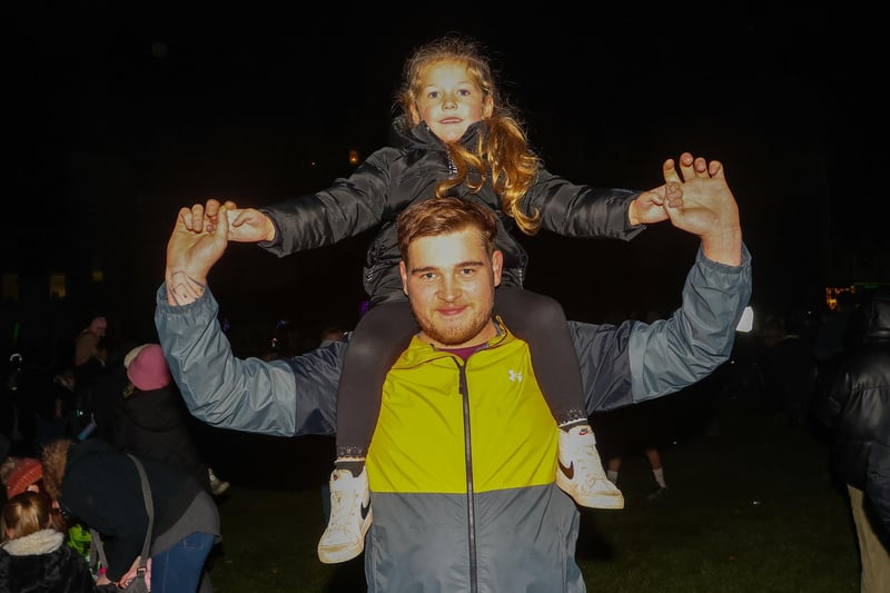 Falkirk's Callendar Park fireworks display 2025 in pictures