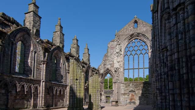 Holyrood Abbey in Edinburgh has strong connections to Grangemouth.  (Pic: Submitted)