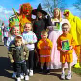 Last year's Easter Egg Hunt was certainly a colourful affair in Inchyra Park and there's even more seasonal fun to be had in 2025 (Picture: Scott Louden, National World)