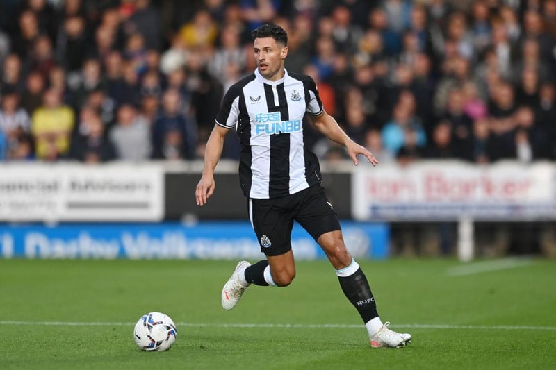 Newcastle exercised the one-year option in the Swiss defender’s contract, and has featured in two of the opening three Premier League games.