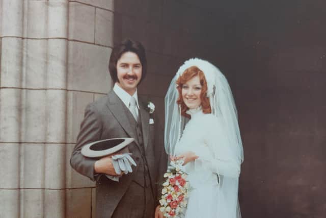 Douglas and Katrina Crawford married on July 14, 1973. Pic: Contributed