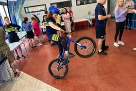 It was an action packed day at the Braes High School Community Well Being event
(Picture: Falkirk Council)